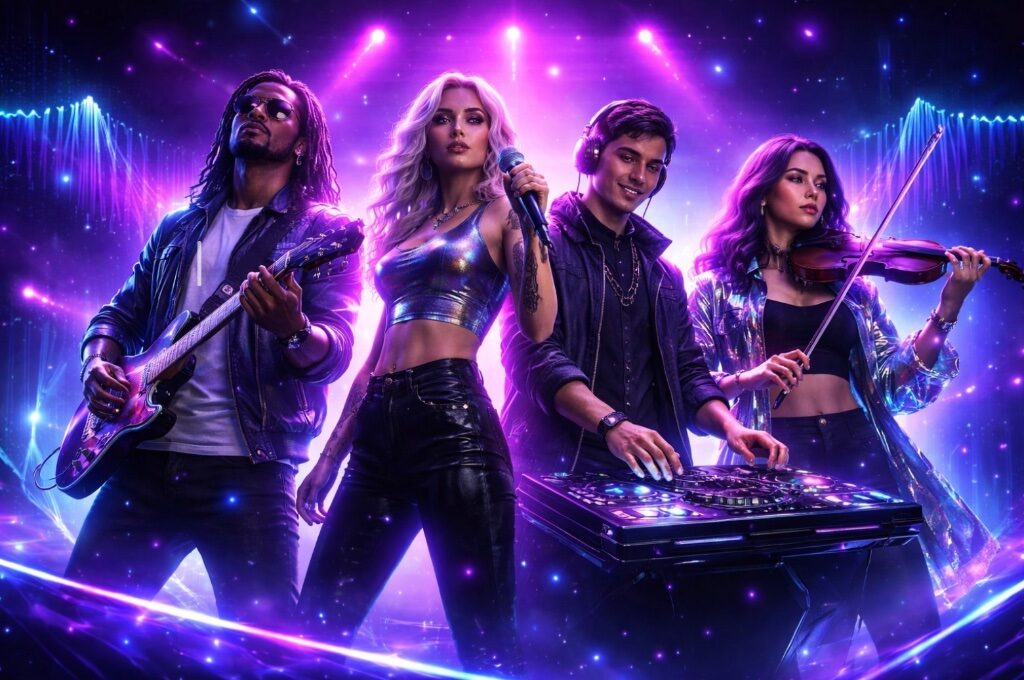 Artists performing